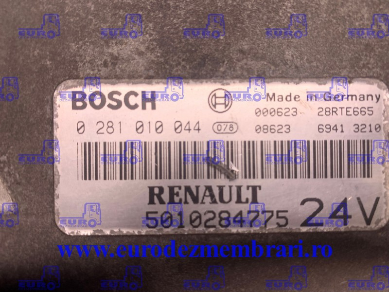 CALCULATOR MOTOR RENAULT 5010284775 - Řídicí blok pro Nákladní auto: obrázek 2 CALCULATOR MOTOR RENAULT 5010284775 - Řídicí blok pro Nákladní auto: obrázek 2