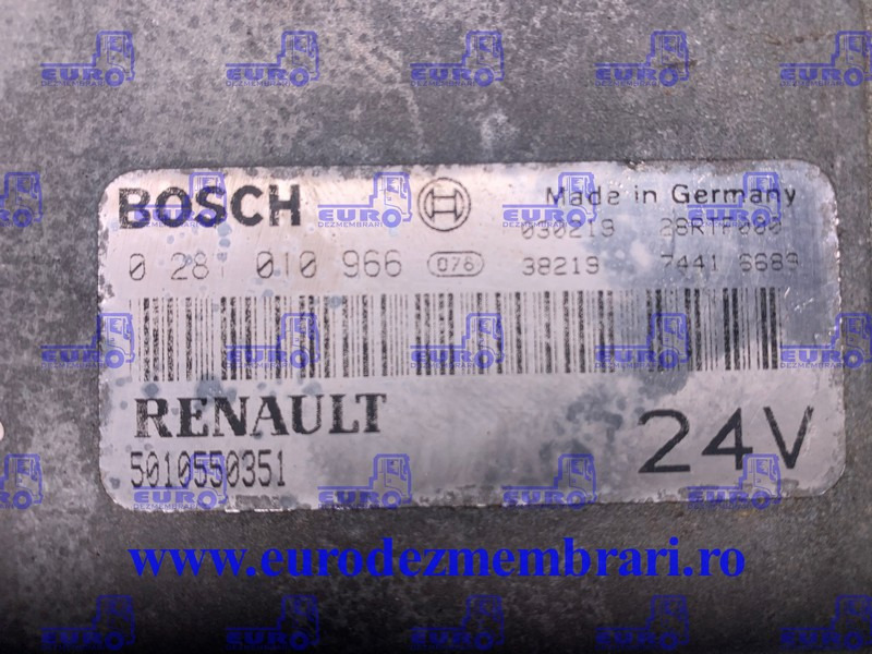 CALCULATOR MOTOR RENAULT 5010550351 - Řídicí blok pro Nákladní auto: obrázek 2 CALCULATOR MOTOR RENAULT 5010550351 - Řídicí blok pro Nákladní auto: obrázek 2