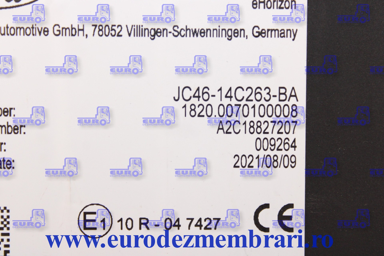 CALCULATOR TEMPOMAT EDGBA FORD CARGO F-MAX JC46-14C263-BA, JC4614C263BA - Řídicí blok pro Nákladní auto: obrázek 2 CALCULATOR TEMPOMAT EDGBA FORD CARGO F-MAX JC46-14C263-BA, JC4614C263BA - Řídicí blok pro Nákladní auto: obrázek 2