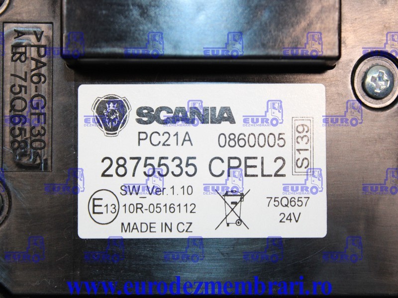 COMENZI USA STANGA SCANIA SUPER 2569012, 2875535 - Kabina a interiér pro Nákladní auto: obrázek 5 COMENZI USA STANGA SCANIA SUPER 2569012, 2875535 - Kabina a interiér pro Nákladní auto: obrázek 5