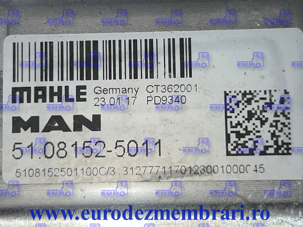EGR MAN TGX D3876 51.08152.5011 - Chladič EGR pro Nákladní auto: obrázek 3 EGR MAN TGX D3876 51.08152.5011 - Chladič EGR pro Nákladní auto: obrázek 3