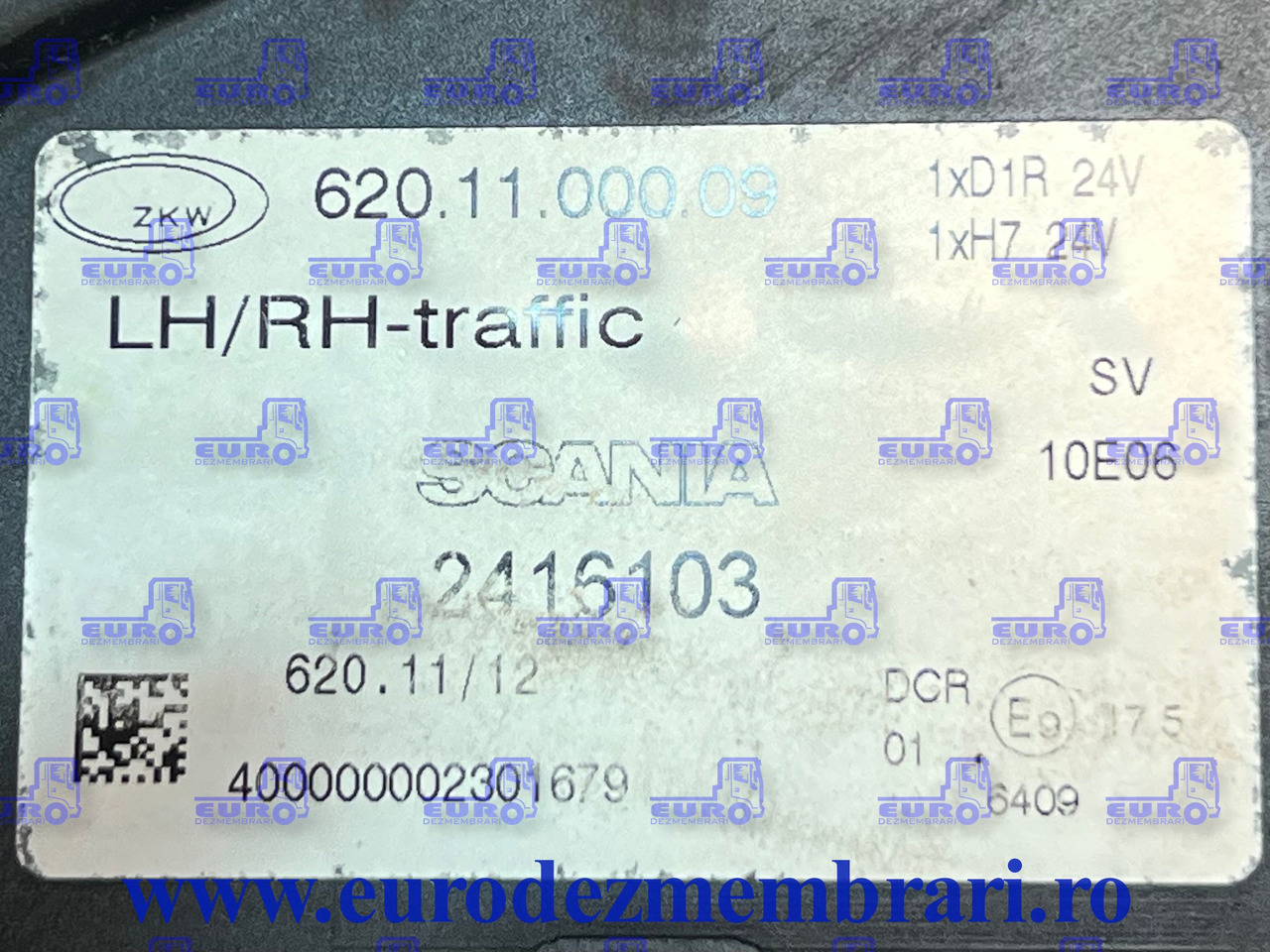 FAR CU XENON STANGA SCANIA 2416103 - Světlomet pro Nákladní auto: obrázek 3 FAR CU XENON STANGA SCANIA 2416103 - Světlomet pro Nákladní auto: obrázek 3