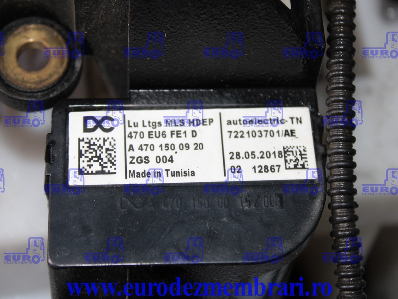 INSTALATIE ELECTRICA MOTOR MERCEDES ACTROS MP4 OM470LA A4701500920 - Elektrický systém pro Nákladní auto: obrázek 2 INSTALATIE ELECTRICA MOTOR MERCEDES ACTROS MP4 OM470LA A4701500920 - Elektrický systém pro Nákladní auto: obrázek 2