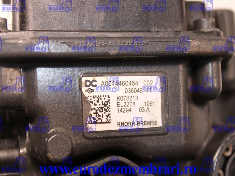 SUPAPA REFULARE MERCEDES ACTROS MP4 A0014460464, K078213 - Brzdový ventil pro Nákladní auto: obrázek 3 SUPAPA REFULARE MERCEDES ACTROS MP4 A0014460464, K078213 - Brzdový ventil pro Nákladní auto: obrázek 3