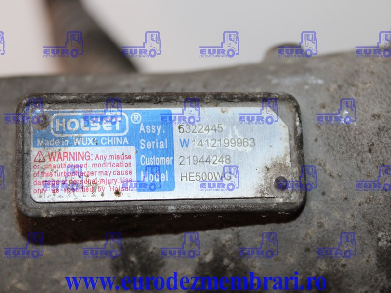 TURBOSUFLANTA RENAULT T DTI 11 21944248, 21475425 - Turbodmychadlo pro Nákladní auto: obrázek 2 TURBOSUFLANTA RENAULT T DTI 11 21944248, 21475425 - Turbodmychadlo pro Nákladní auto: obrázek 2