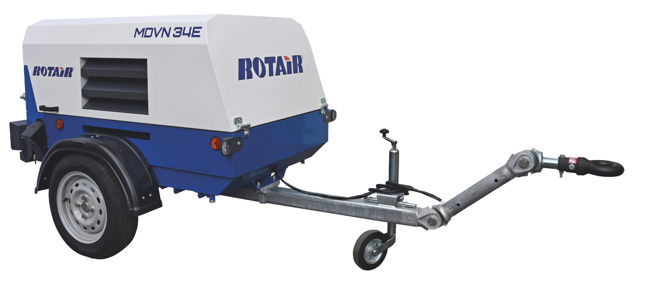 Rotair MDVN 34E - Mobilní kompresor: obrázek 2 Rotair MDVN 34E - Mobilní kompresor: obrázek 2