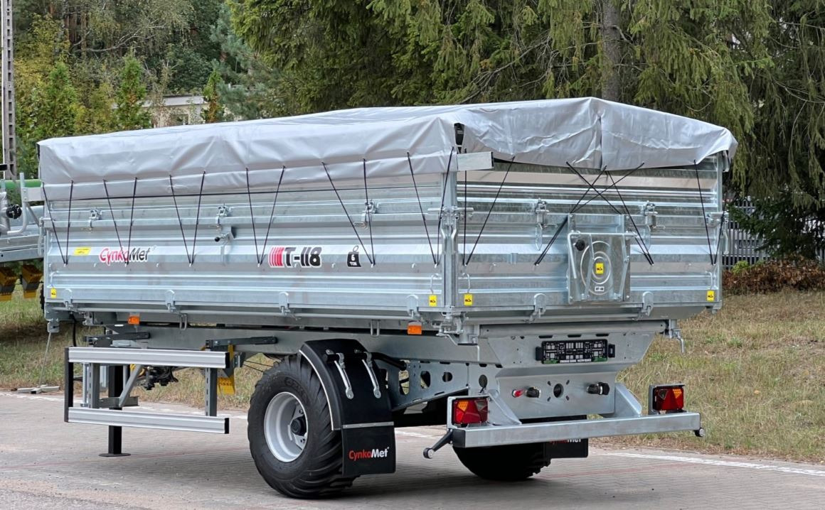 Cynkomet Przyczepa 6 T / ANHÄNGER / TRAILER - Zemědělský sklápěcí přívěs: obrázek 4 Cynkomet Przyczepa 6 T / ANHÄNGER / TRAILER - Zemědělský sklápěcí přívěs: obrázek 4