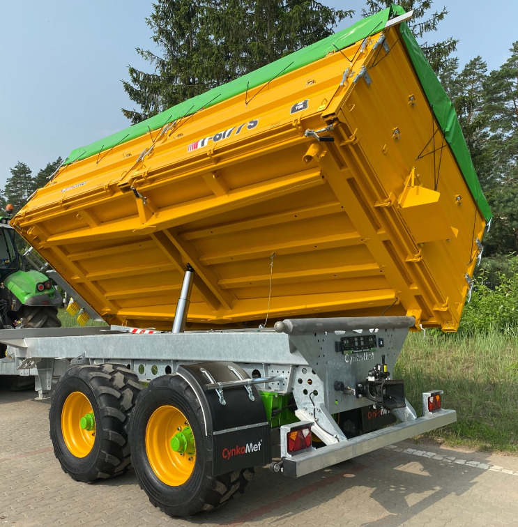 Cynkomet Przyczepa Tandem 15,5 t / Tandemanhänger / Tandem trailer / Тандемный прицеп - Zemědělský sklápěcí přívěs: obrázek 4 Cynkomet Przyczepa Tandem 15,5 t / Tandemanhänger / Tandem trailer / Тандемный прицеп - Zemědělský sklápěcí přívěs: obrázek 4