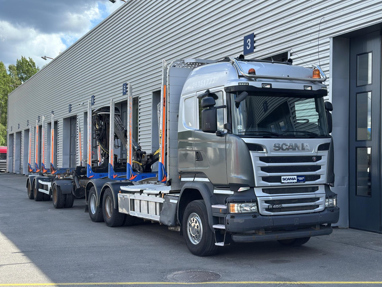 SCANIA R 450 CB6x4HHA - Podvozek s kabinou: obrázek 1 SCANIA R 450 CB6x4HHA - Podvozek s kabinou: obrázek 1