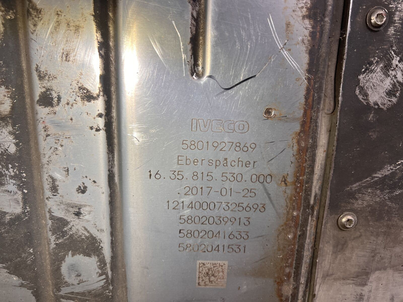 Iveco EURO 6 - Katalyzátor výfukových plynů: obrázek 4 Iveco EURO 6 - Katalyzátor výfukových plynů: obrázek 4