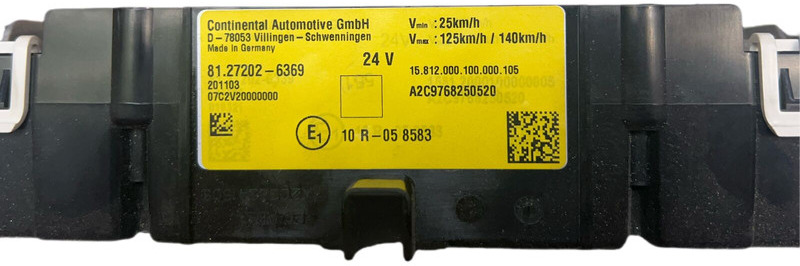 MAN 2022 - Palubní deska: obrázek 3 MAN 2022 - Palubní deska: obrázek 3