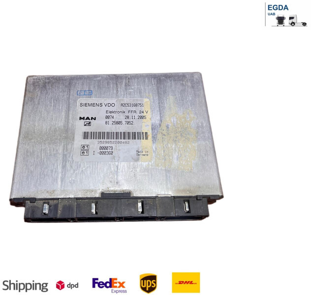 MAN SIEMENS VDO Elektronik FFR A2C53168751 - Řídicí blok: obrázek 1 MAN SIEMENS VDO Elektronik FFR A2C53168751 - Řídicí blok: obrázek 1