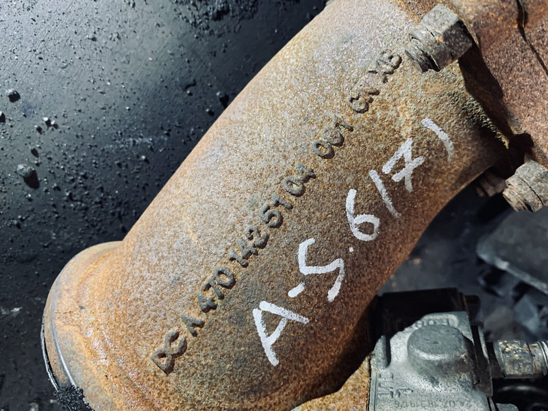 Mercedes-Benz ACTROS - Turbodmychadlo: obrázek 2 Mercedes-Benz ACTROS - Turbodmychadlo: obrázek 2