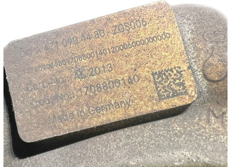 Mercedes-Benz  - Turbodmychadlo: obrázek 4 Mercedes-Benz  - Turbodmychadlo: obrázek 4