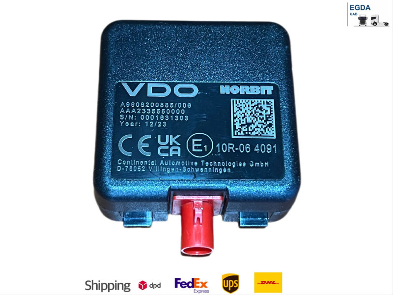 Mercedes-Benz MP5 - Řídicí blok: obrázek 1 Mercedes-Benz MP5 - Řídicí blok: obrázek 1