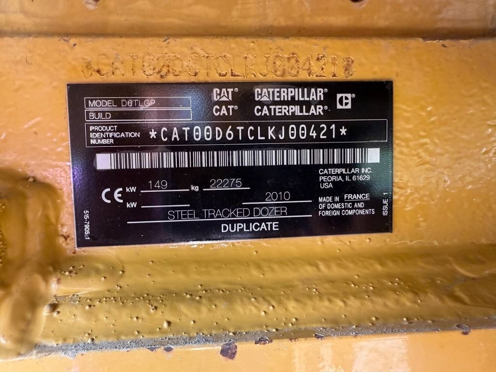 CAT D 6 T LGP - Buldozer: obrázek 5 CAT D 6 T LGP - Buldozer: obrázek 5