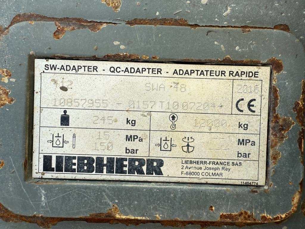 Pásové rýpadlo Liebherr R 922 LC: obrázek 20