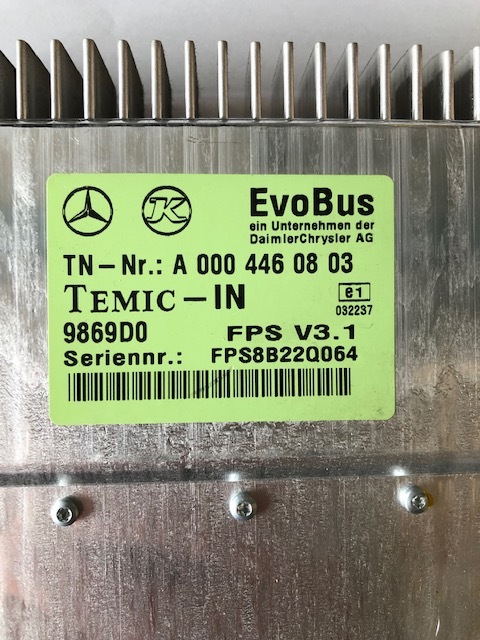 MERCEDES-BENZ Temic - Řídicí blok pro Městský autobus: obrázek 2 MERCEDES-BENZ Temic - Řídicí blok pro Městský autobus: obrázek 2