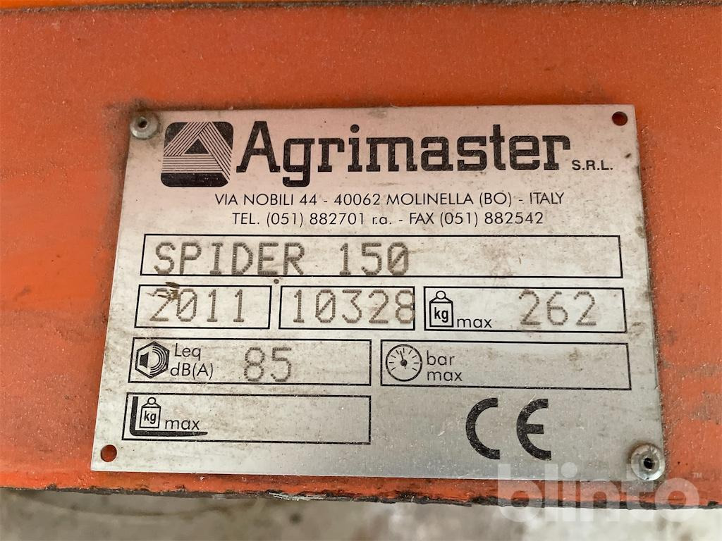 Agrimaster sprider 150 - Žací stroj: obrázek 5 Agrimaster sprider 150 - Žací stroj: obrázek 5