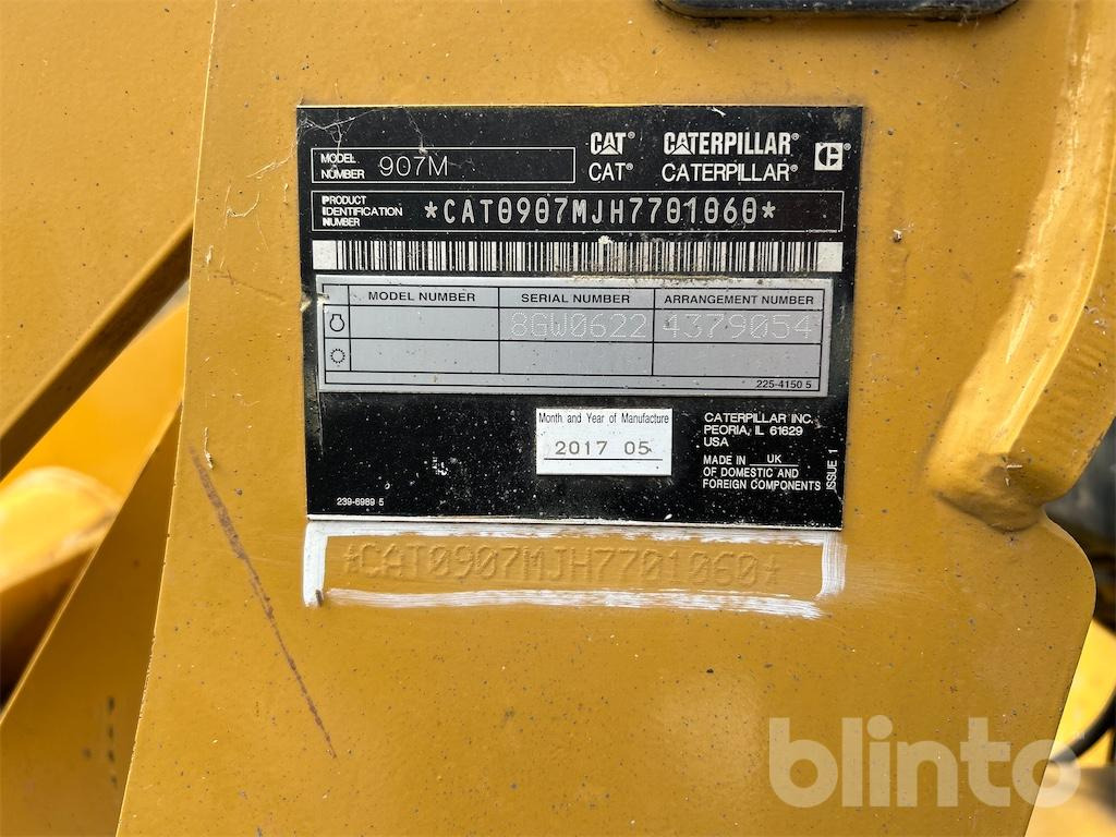 Caterpillar / CAT 907M (2015) - Kolový nakladač: obrázek 5 Caterpillar / CAT 907M (2015) - Kolový nakladač: obrázek 5