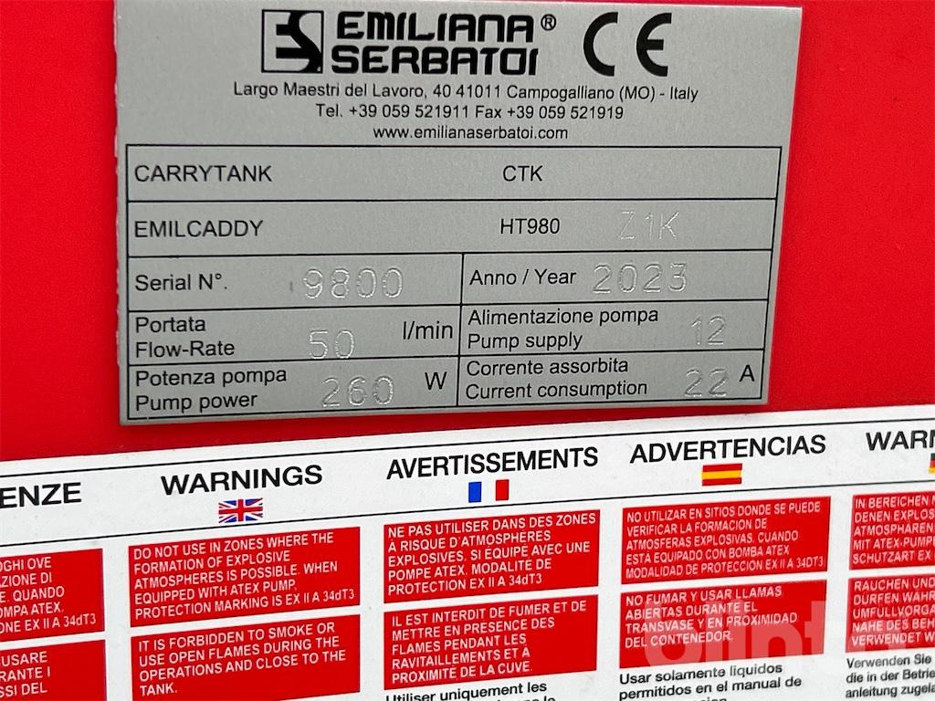 Emiliana Serbatoi H980 Z1K (2023) - Skladovací nádrž: obrázek 5 Emiliana Serbatoi H980 Z1K (2023) - Skladovací nádrž: obrázek 5