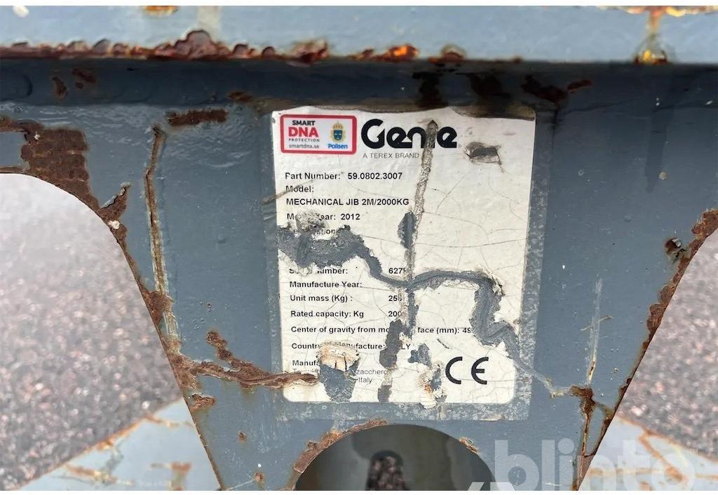 Teleskopický manipulátor Genie GTH 4017 SX: obrázek 34