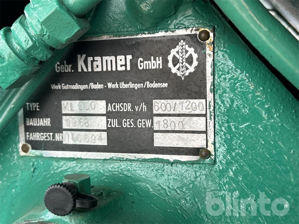 Kramer KL200 (1958) - Traktor: obrázek 5 Kramer KL200 (1958) - Traktor: obrázek 5