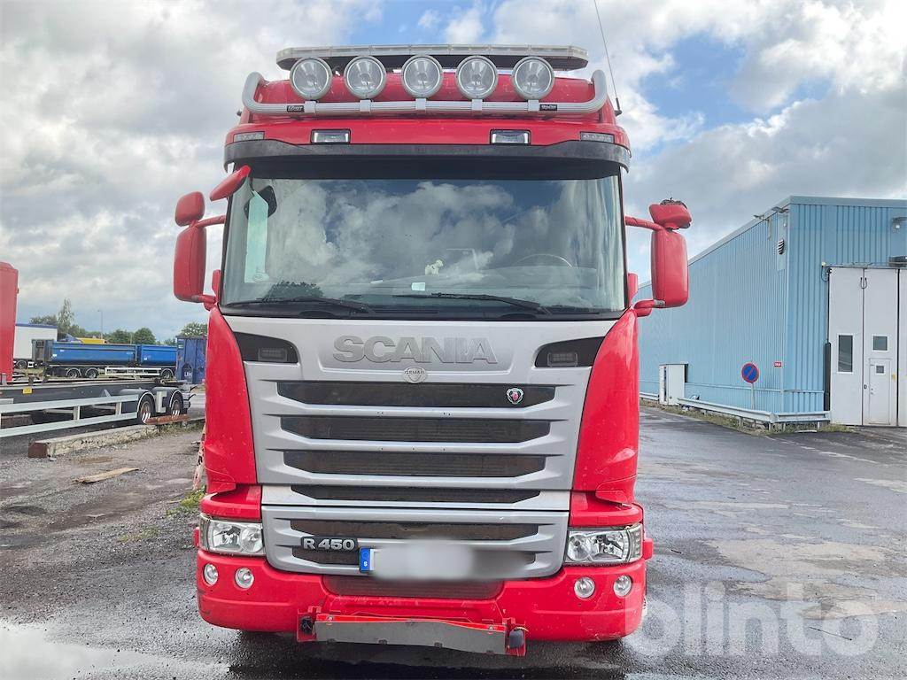 SCANIA R450 - Kontejnérový podvozek/ Výměnná nástavba, Auto s hydraulickou rukou: obrázek 5 SCANIA R450 - Kontejnérový podvozek/ Výměnná nástavba, Auto s hydraulickou rukou: obrázek 5