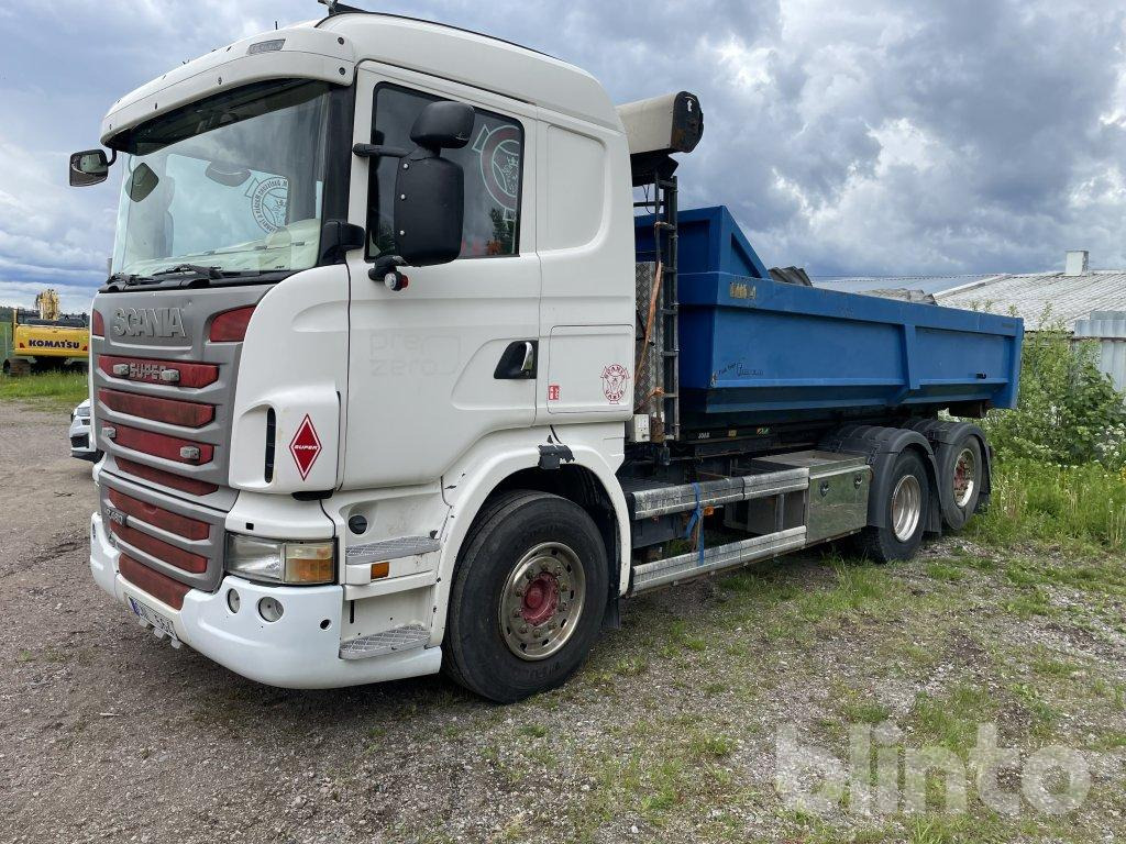SCANIA R480LB6X2*4HSA - Hákový nosič kontejnerů, Auto s hydraulickou rukou: obrázek 1 SCANIA R480LB6X2*4HSA - Hákový nosič kontejnerů, Auto s hydraulickou rukou: obrázek 1