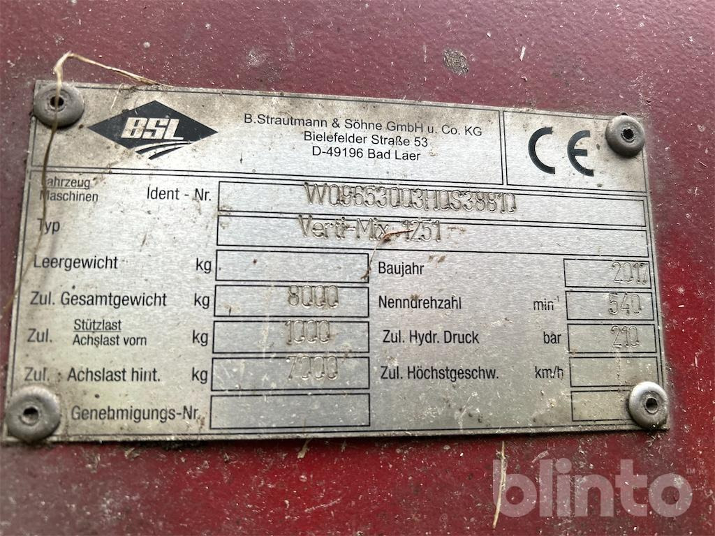 Strautmann Verti-Mix 1251 (2017) - Krmný míchací vůz: obrázek 5 Strautmann Verti-Mix 1251 (2017) - Krmný míchací vůz: obrázek 5