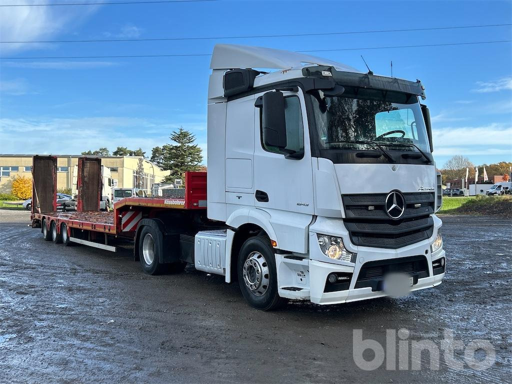 Mercedes-Benz Actros 1843 LS 4x2 + Kässbohrer Lowbed LB3E - Tahač, Podvalníkový návěs: obrázek 2 Mercedes-Benz Actros 1843 LS 4x2 + Kässbohrer Lowbed LB3E - Tahač, Podvalníkový návěs: obrázek 2