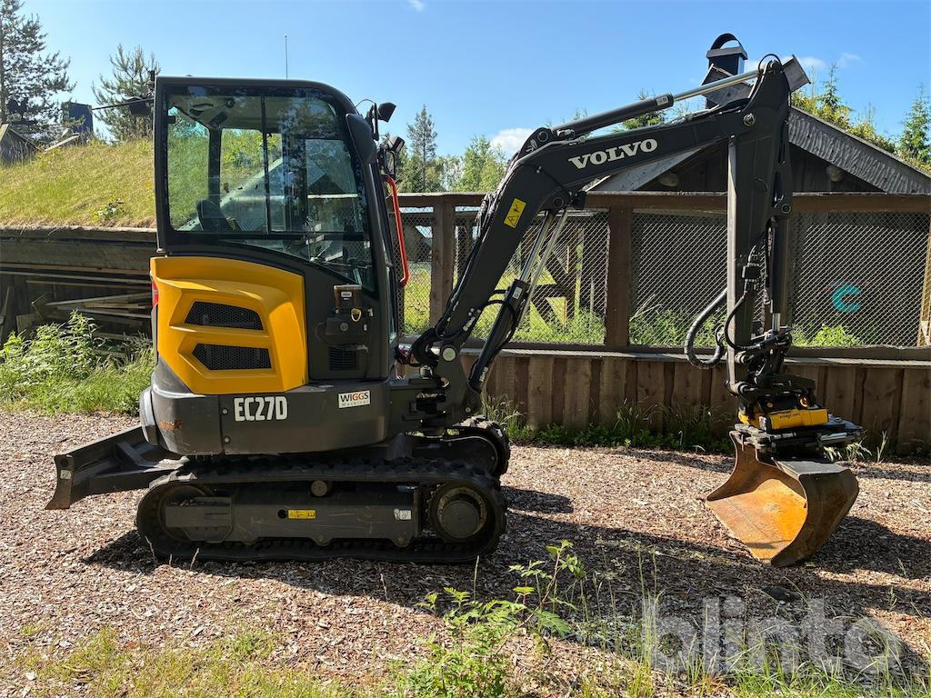 Volvo EC27D - Mini rýpadlo: obrázek 4 Volvo EC27D - Mini rýpadlo: obrázek 4