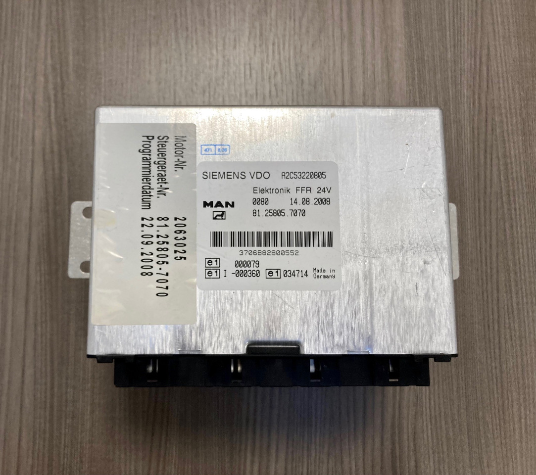 CENTRALINA FFR - MAN 81258057070 - SIEMENS VDO A2C53220805 - Řídicí blok: obrázek 1 CENTRALINA FFR - MAN 81258057070 - SIEMENS VDO A2C53220805 - Řídicí blok: obrázek 1