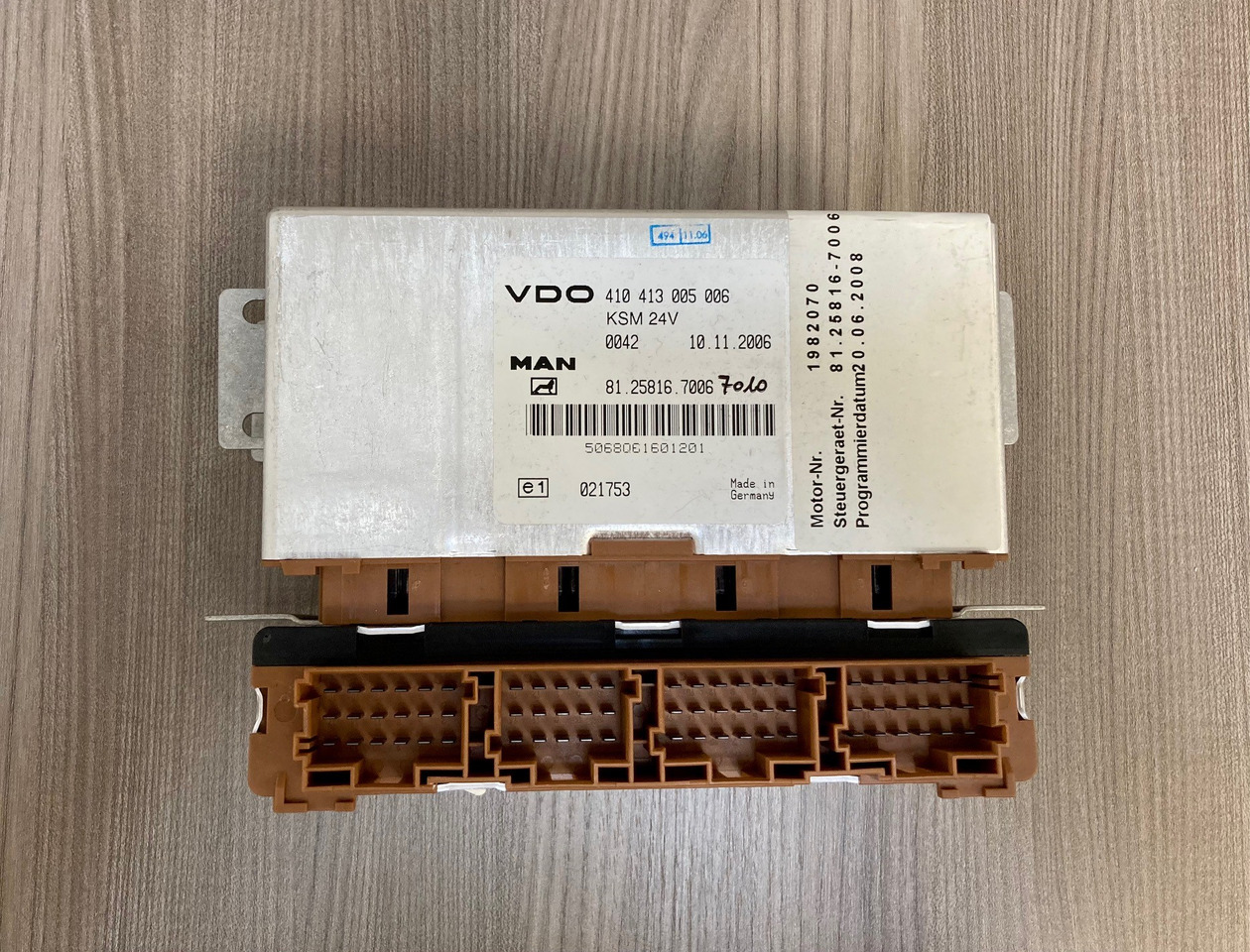 CENTRALINA KSM - MAN 81258167006 / 81258167010 - VDO 410 413 005 006 - Řídicí blok: obrázek 2 CENTRALINA KSM - MAN 81258167006 / 81258167010 - VDO 410 413 005 006 - Řídicí blok: obrázek 2