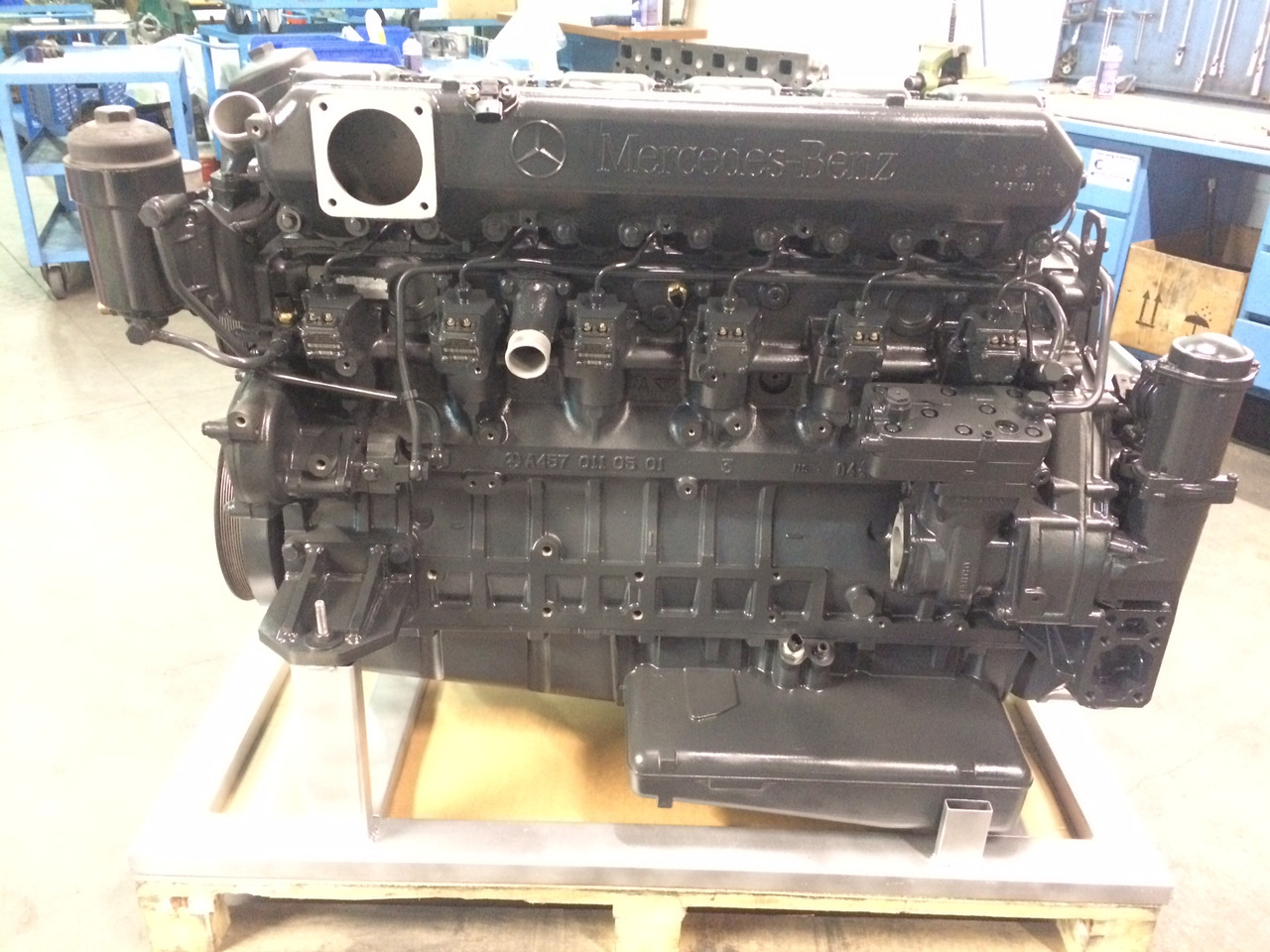 MOTORE MERCEDES OM457LA - VAR. 457.944 - EURO 3 - COMPLETO - Motor: obrázek 4 MOTORE MERCEDES OM457LA - VAR. 457.944 - EURO 3 - COMPLETO - Motor: obrázek 4