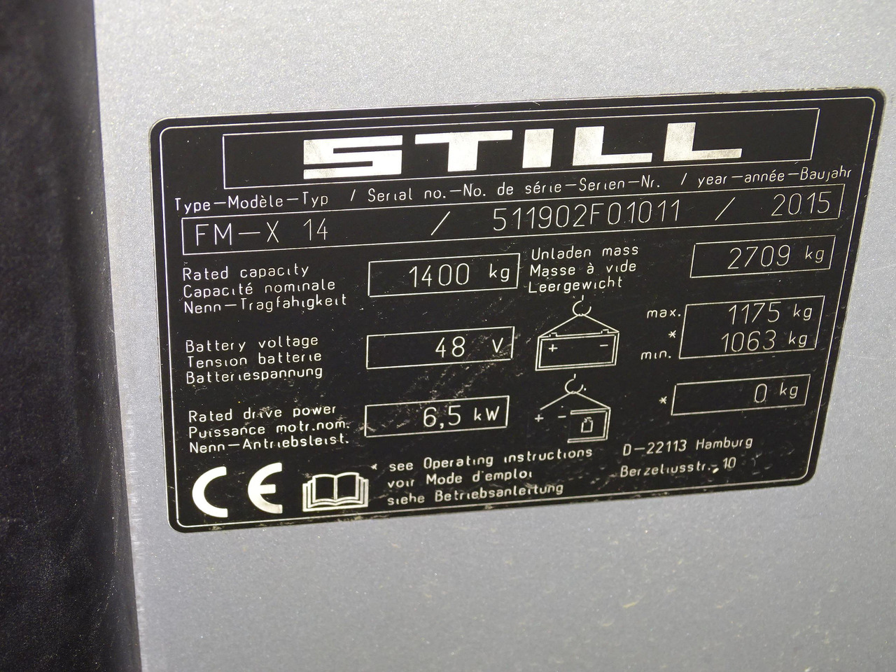 Retrak Still FM-X14: obrázek 6