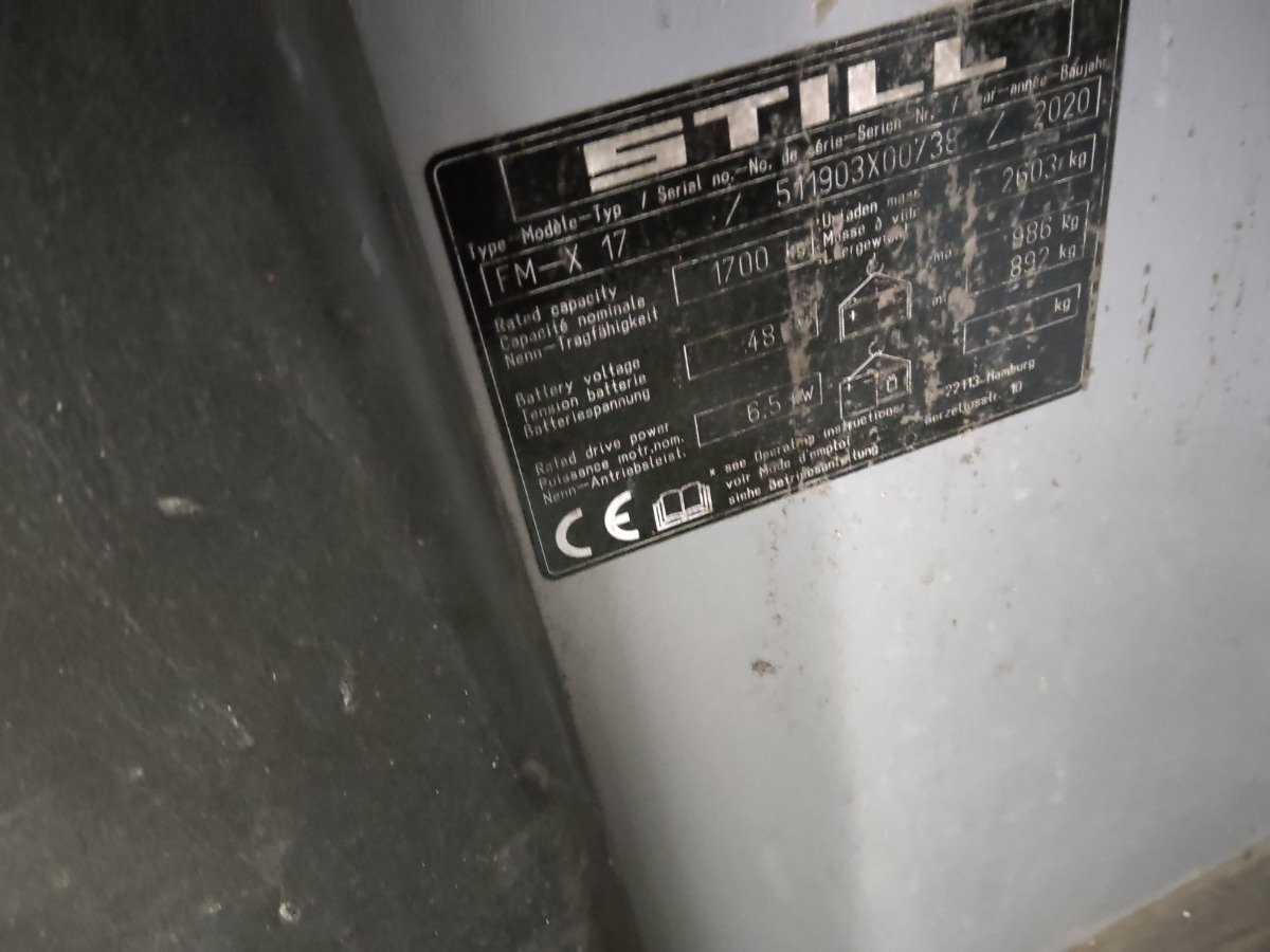 Still FM-X17 - Retrak: obrázek 5 Still FM-X17 - Retrak: obrázek 5