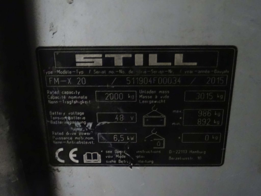 Still FM-X20 - Retrak: obrázek 5 Still FM-X20 - Retrak: obrázek 5