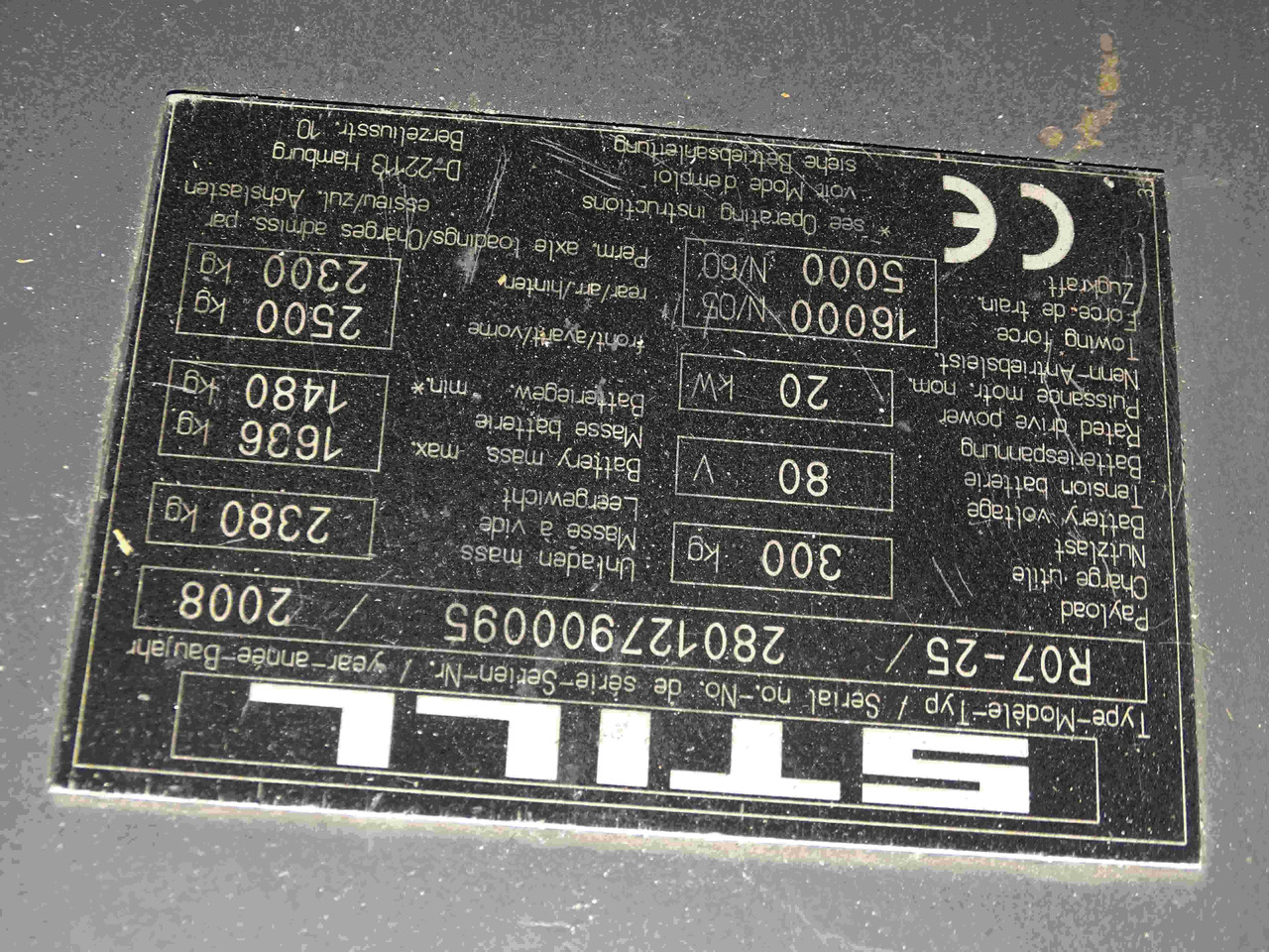 Still R07-25 - Elektrický tahač: obrázek 5 Still R07-25 - Elektrický tahač: obrázek 5