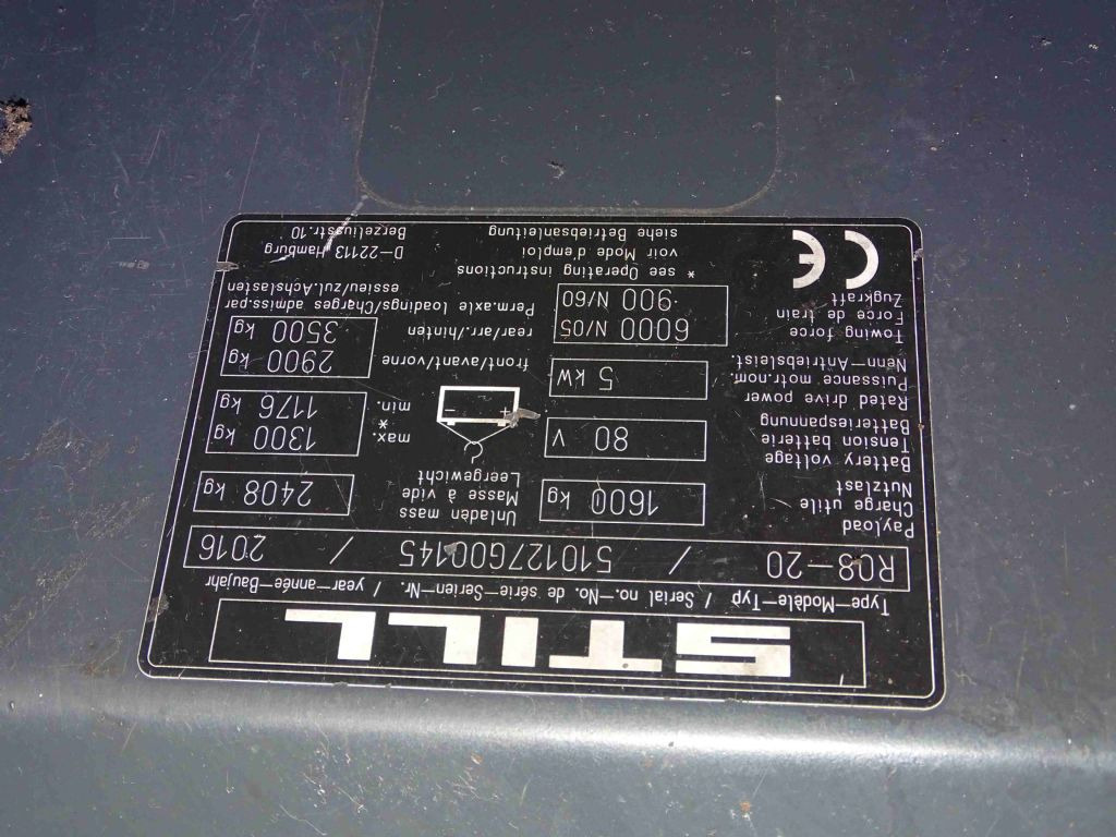 Still R08-20 - Elektrický tahač: obrázek 4 Still R08-20 - Elektrický tahač: obrázek 4