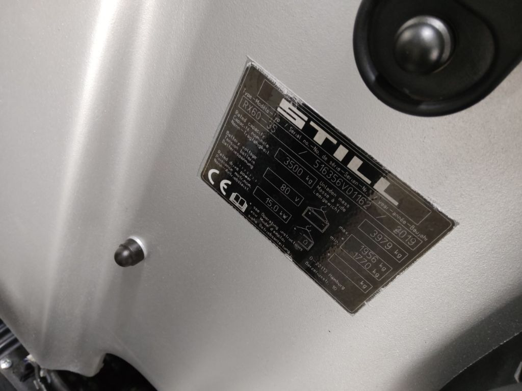 Still RX60-35 - Elektrický vysokozdvižný vozík: obrázek 5 Still RX60-35 - Elektrický vysokozdvižný vozík: obrázek 5