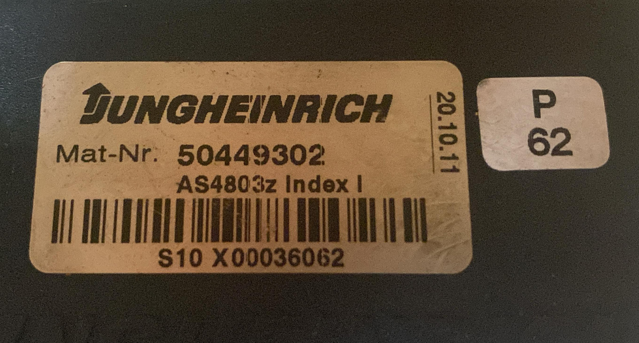 Jungheinrich Forklift ECU 50449302 - Řídicí blok pro Vysokozdvižný vozík: obrázek 3 Jungheinrich Forklift ECU 50449302 - Řídicí blok pro Vysokozdvižný vozík: obrázek 3