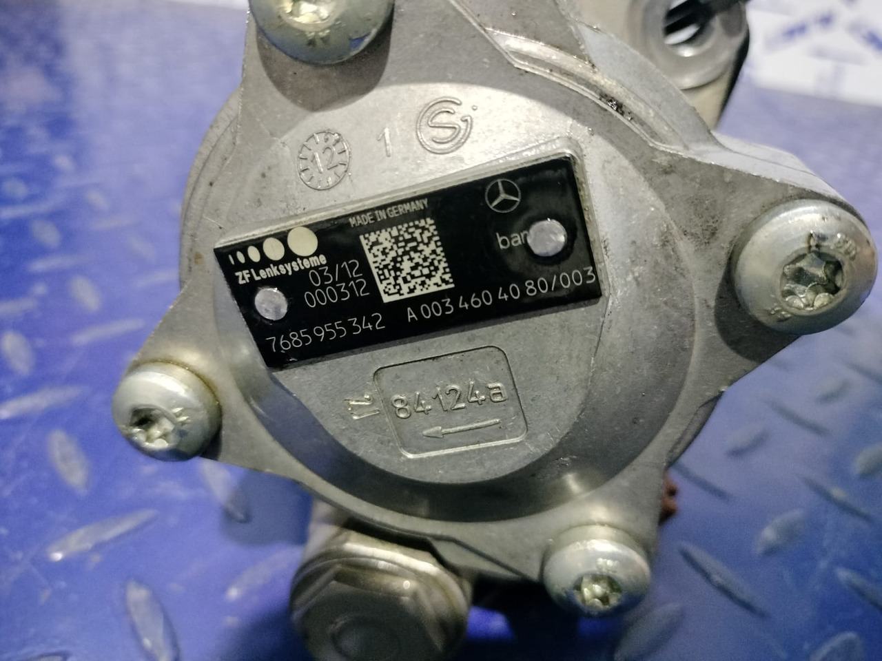 MERCEDES-BENZ - Čerpadlo hydraulického zesilovače pro Nákladní auto: obrázek 3 MERCEDES-BENZ - Čerpadlo hydraulického zesilovače pro Nákladní auto: obrázek 3