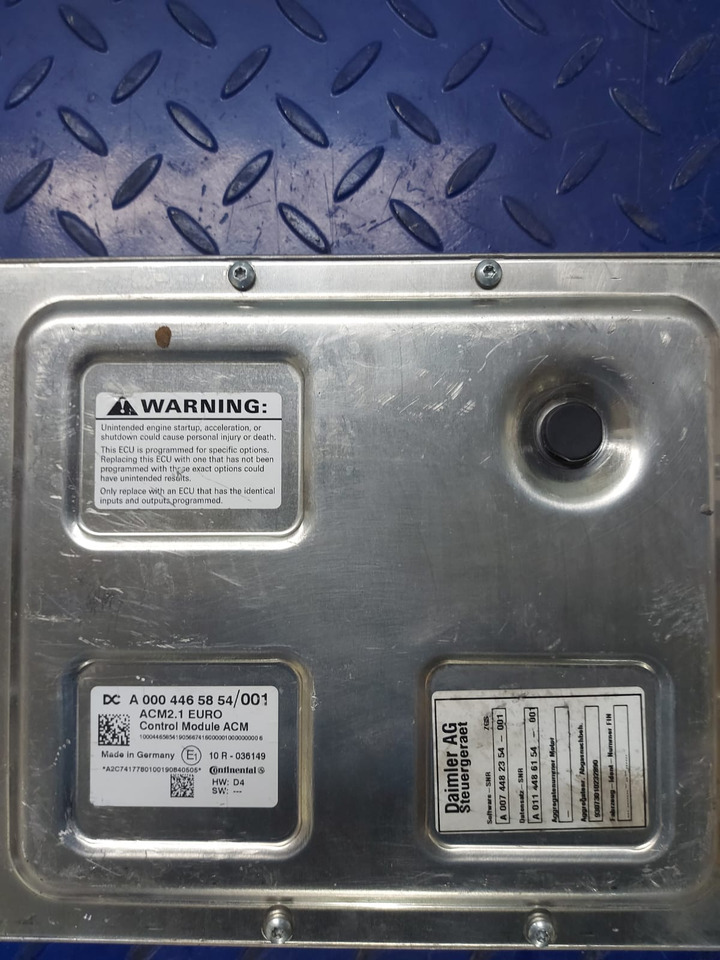 Mercedes Actros Atego ACM Euro 6 A0004465854 - Řídicí blok pro Nákladní auto: obrázek 2 Mercedes Actros Atego ACM Euro 6 A0004465854 - Řídicí blok pro Nákladní auto: obrázek 2