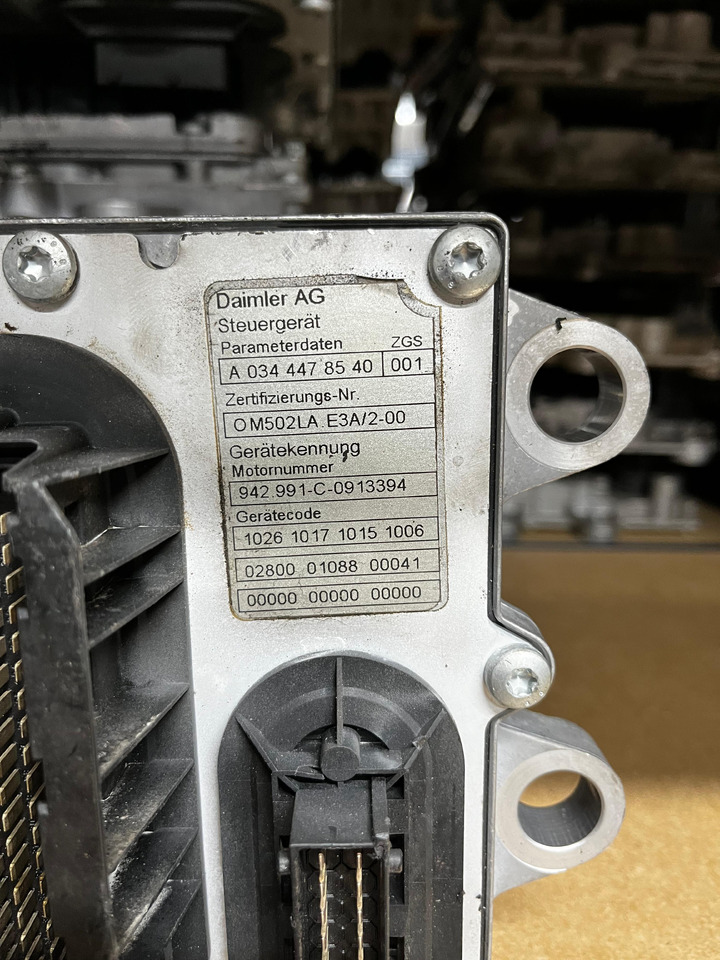 Mercedes ECU PLD OM502 - Řídicí blok: obrázek 3 Mercedes ECU PLD OM502 - Řídicí blok: obrázek 3