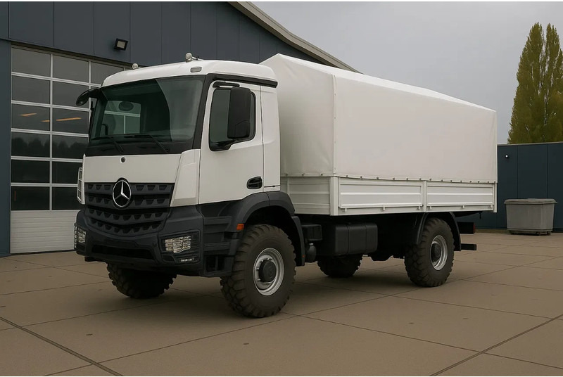 Mercedes-Benz Arocs 1836 A 4x4 Cargo Truck - Plachtový nákladní auto: obrázek 1 Mercedes-Benz Arocs 1836 A 4x4 Cargo Truck - Plachtový nákladní auto: obrázek 1