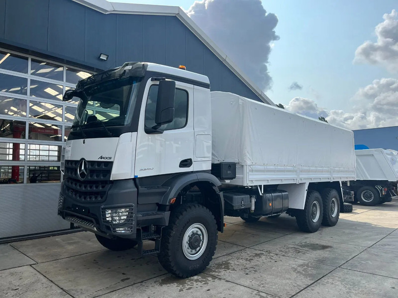 Mercedes-Benz Arocs 3340 A 6x6 Cargo Truck - Plachtový nákladní auto: obrázek 1 Mercedes-Benz Arocs 3340 A 6x6 Cargo Truck - Plachtový nákladní auto: obrázek 1