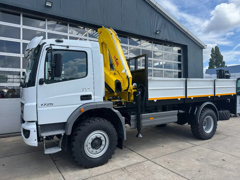 Mercedes-Benz Atego Atego 1725 4x4 Flatbed with Hyva HB120 Crane - Auto s hydraulickou rukou: obrázek 4 Mercedes-Benz Atego Atego 1725 4x4 Flatbed with Hyva HB120 Crane - Auto s hydraulickou rukou: obrázek 4