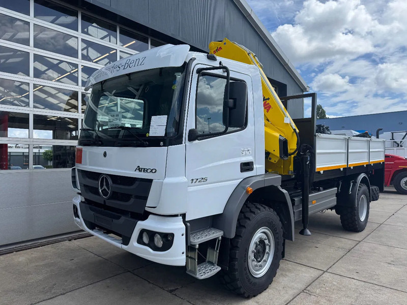 Mercedes-Benz Atego Atego 1725 4x4 Flatbed with Hyva HB120 Crane - Auto s hydraulickou rukou: obrázek 3 Mercedes-Benz Atego Atego 1725 4x4 Flatbed with Hyva HB120 Crane - Auto s hydraulickou rukou: obrázek 3