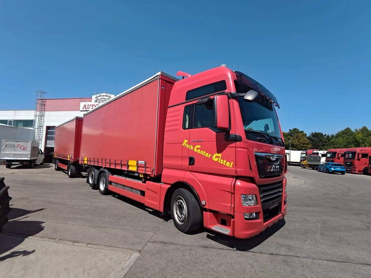 MAN TGX 26.510 6x2-4 LL*WB*Krone AZ18 + Krone WP7.3 - Kontejnérový podvozek/ Výměnná nástavba: obrázek 1 MAN TGX 26.510 6x2-4 LL*WB*Krone AZ18 + Krone WP7.3 - Kontejnérový podvozek/ Výměnná nástavba: obrázek 1